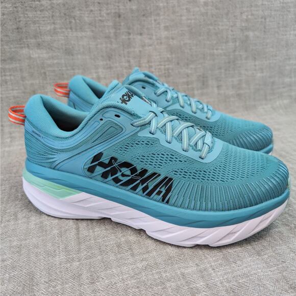 HOKA ONE ONE Bondi Women's 7 Aquarelle Blue AEBL 9B. Price firm. Thank you! - Picture 4 of 12